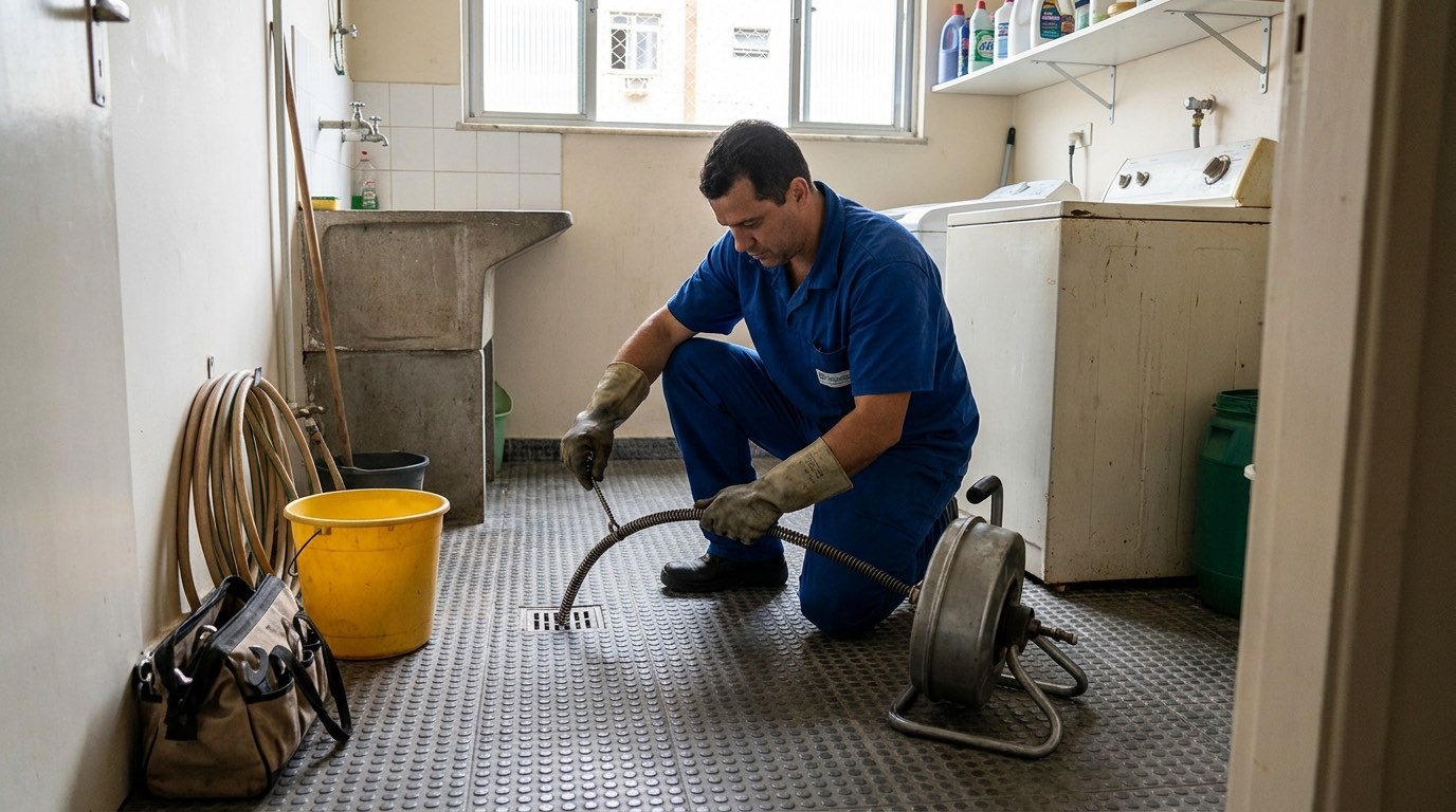 Caixa de Gordura com Mau Cheiro em Goiânia‑GO